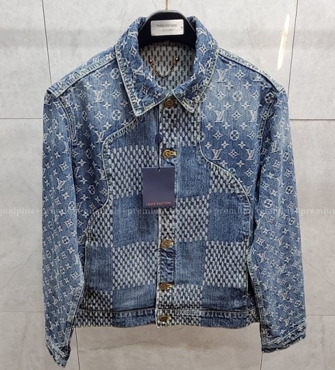 [국내배송] 루*비통 X 니고 데님 트러커