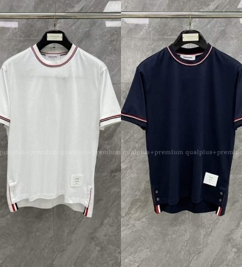 [국내배송] 톰*라운 코튼 밀라노 스트라이프 반팔 티셔츠(2color)