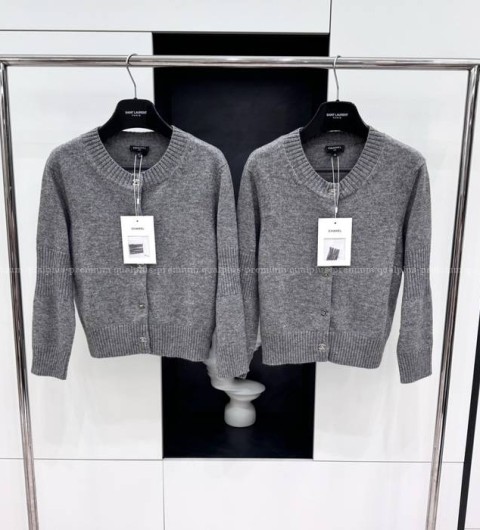 샤넬 24B CC 가디건 여성용