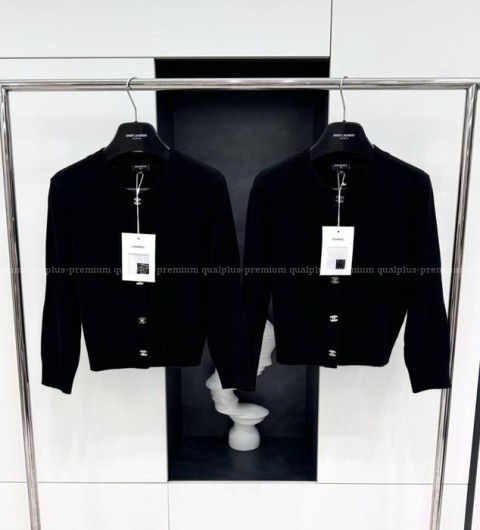 샤넬 24B CC 가디건 여성용