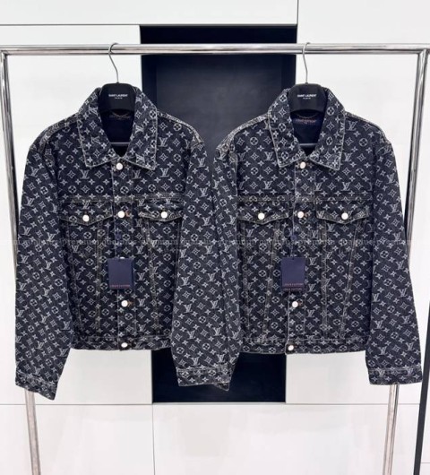 루이비통 모노그램 자카드 데님 자켓