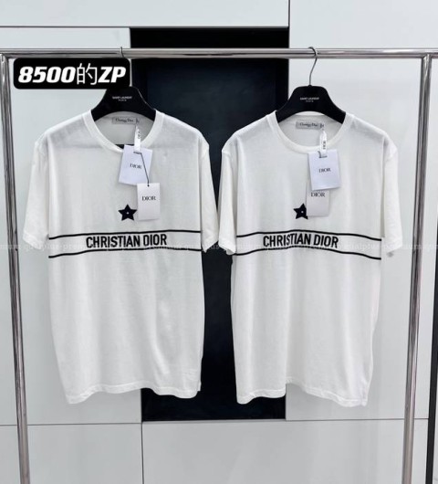 디올 로고 반팔티셔츠 여성용