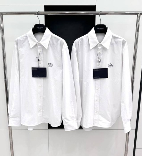 프라다 로고 셔츠