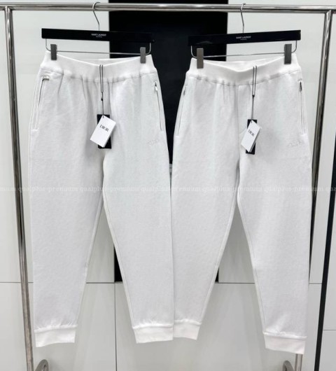 디올 오블리크 자카드 울 팬츠