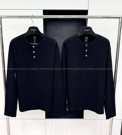 크롬하츠 백로고 폴로 긴팔티셔츠