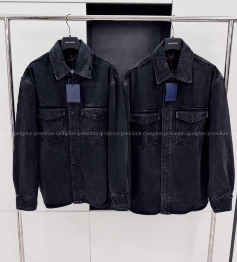 루이비통 데님 오버셔츠