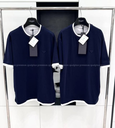 프라다 페이크 투피스 반팔티셔츠