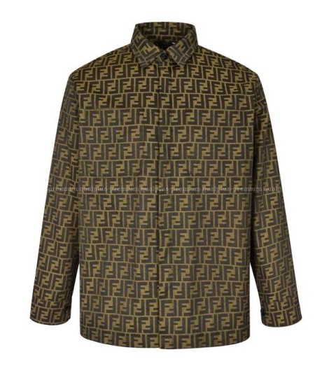 펜디 FF 자카드 셔츠