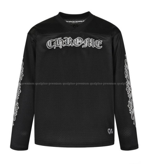 크롬하츠 로고 메쉬 긴팔티셔츠