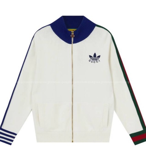 구찌x아디다스 콜라보 트랙 집업 자켓