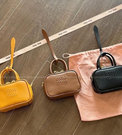 [국내배송] 미*미우 가죽 마이크로백(3color)