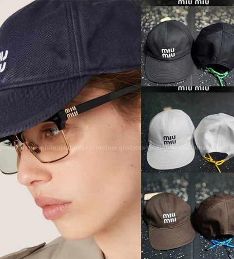 [국내배송] 미*미우 헌티드 베이스볼 CT캡(3color)