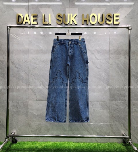 [국내배송] 크*하츠 와이드 워싱 데님 팬츠