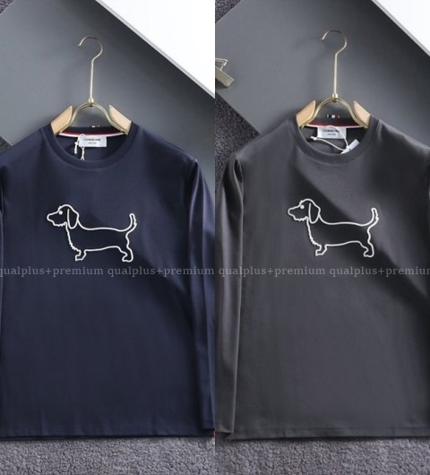 [국내배송] 톰*라운 도그로고 라운드 긴팔 티셔츠(2color)