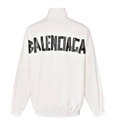 발렌시아가 테이프 타입 집업 자켓