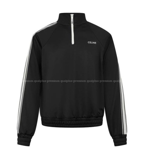 셀린느 트러커 스웨트셔츠 반집업 맨투맨