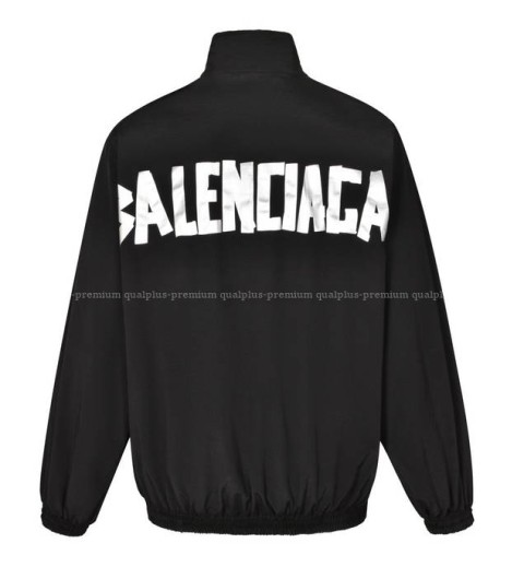 발렌시아가 테이프 타입 집업 자켓