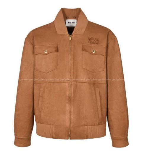 미우미우 스웨이드 자켓