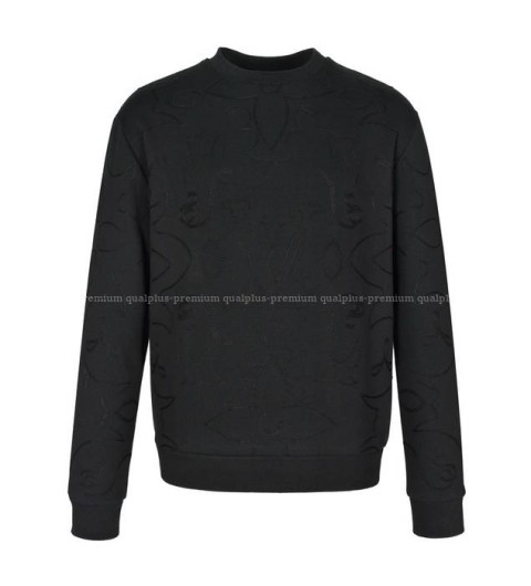 루이비통 엠브로이더드 코튼 저지 크루넥 맨투맨