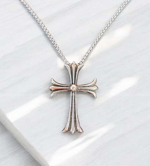 [국내배송] 크*하츠 크로스 펜던트 목걸이