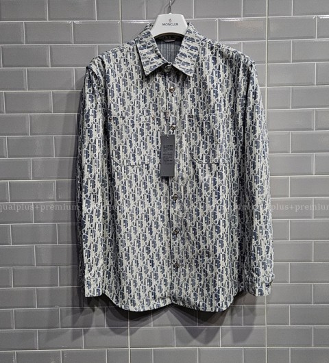 [국내배송]  디* 오블리크 데님셔츠 자켓