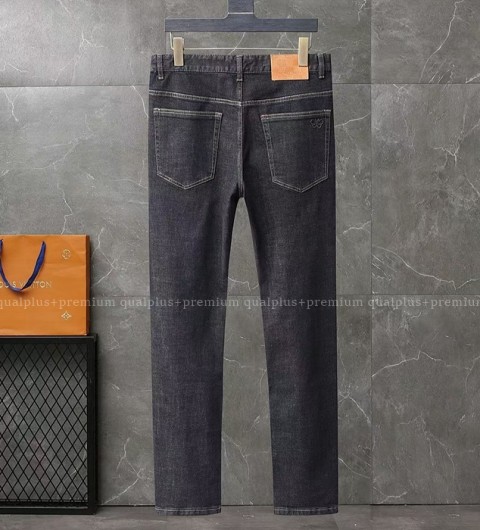 [국내배송] 보*가베네타 엠보로고 워싱 스판 데님진