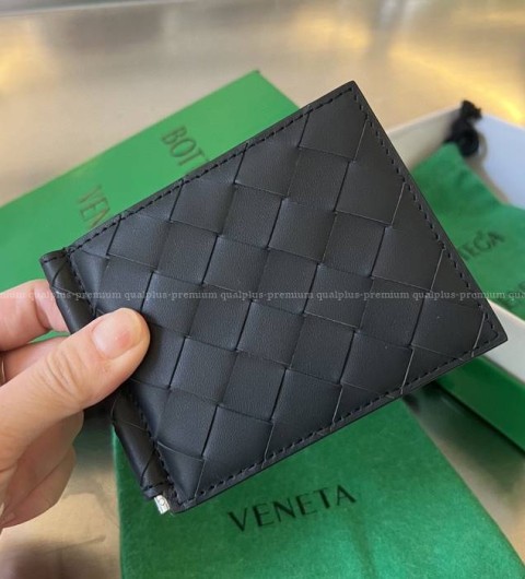 보테가베네타 592626 인트레치아토 클립 반지갑 남성용