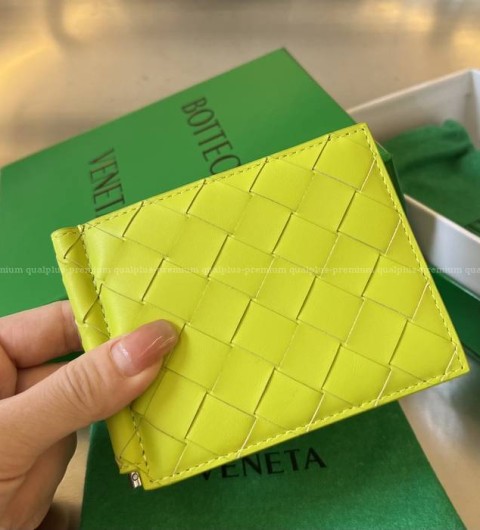 보테가베네타 592626 인트레치아토 클립 반지갑 남성용