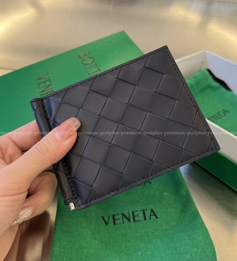 보테가베네타 592626 인트레치아토 클립 반지갑 남성용