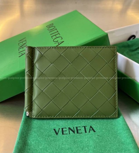 보테가베네타 592626 인트레치아토 클립 반지갑 남성용