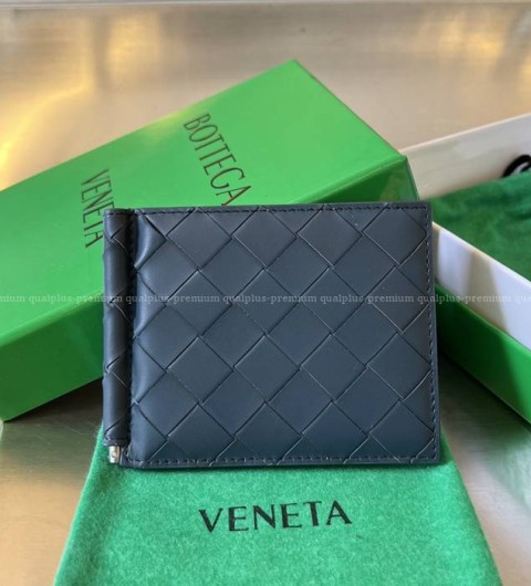 보테가베네타 592626 인트레치아토 클립 반지갑 남성용