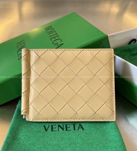 보테가베네타 592626 인트레치아토 클립 반지갑 남성용