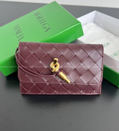 보테가베네타 776031 안디아모 지퍼 카드 케이스 지갑