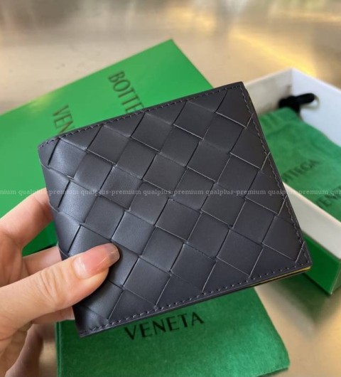 보테가베네타 605721 인트레치아토 폴더형 반지갑 남성용