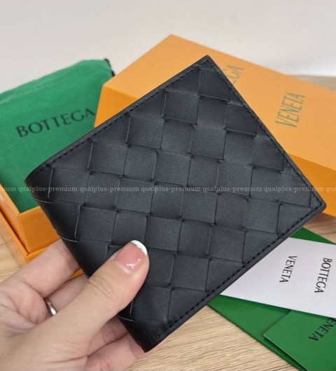 보테가베네타 605721 인트레치아토 폴더형 반지갑 남성용