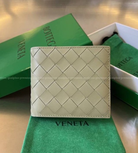 보테가베네타 605721 인트레치아토 폴더형 반지갑 남성용