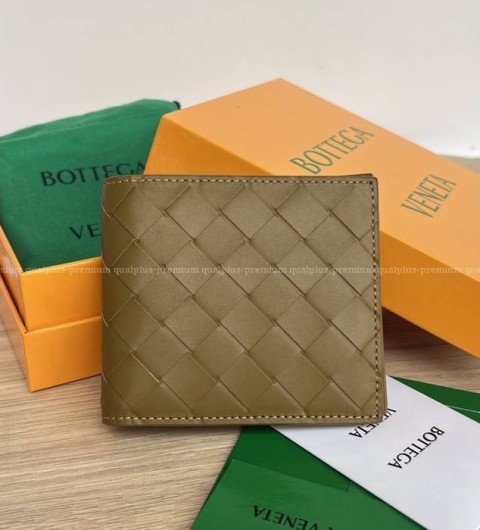 보테가베네타 605721 인트레치아토 폴더형 반지갑 남성용