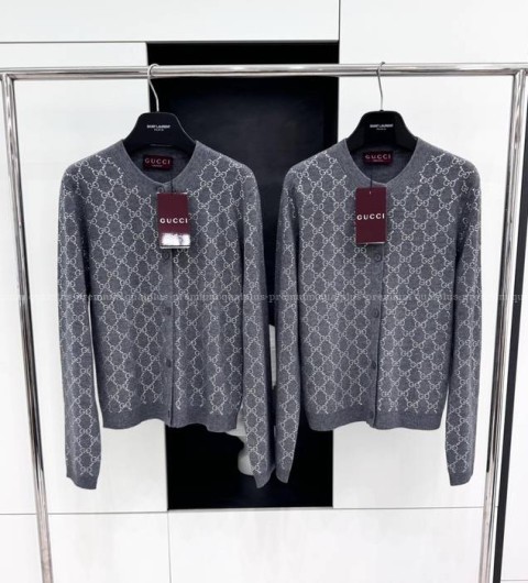 구찌 라메 GG 자카드 가디건 여성용
