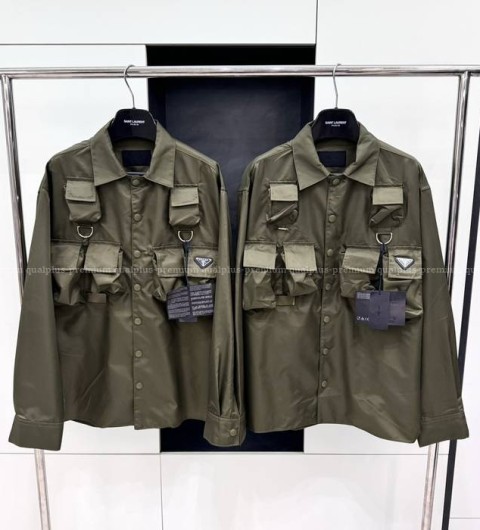 프라다 멀티 포켓 카고 자켓