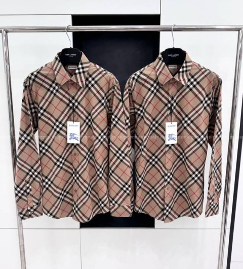 버버리 체크 셔츠