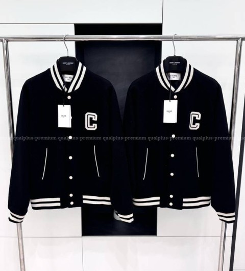 셀린느 로고 테디 자켓