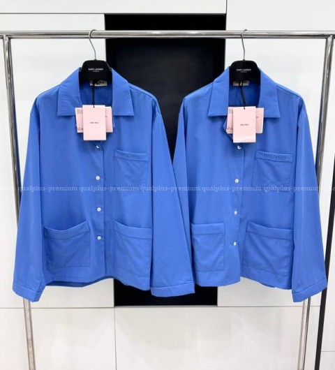 미우미우 포플린 셔츠