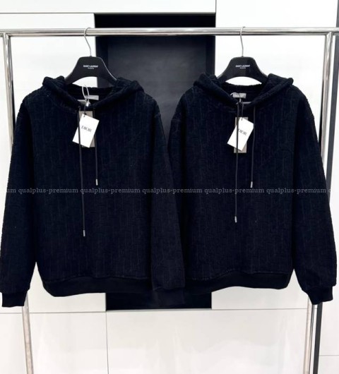 디올 오블리크 후드티셔츠