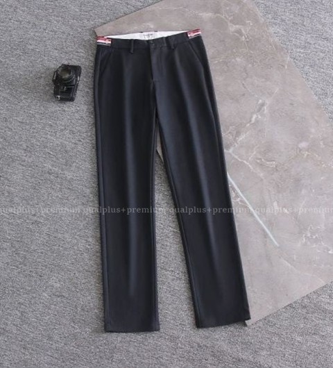 [국내배송] 톰*라운 삼서밴드 로고 면스판 팬츠