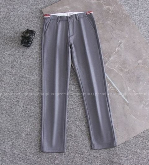 [국내배송] 톰*라운 삼서밴드 로고 면스판 팬츠