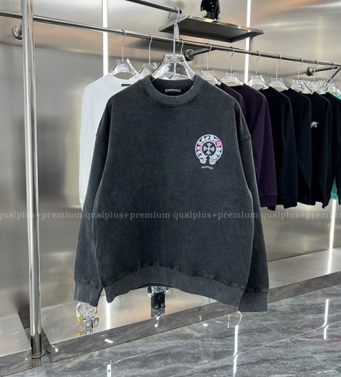 [국내배송] 크*하츠 프린팅 피그먼트 맨투맨