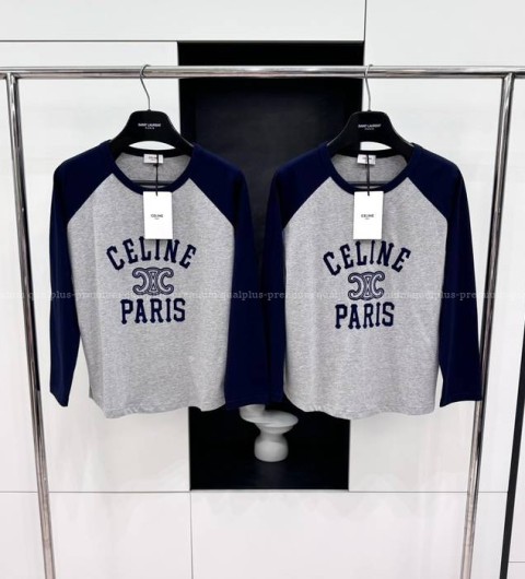 셀린느 트리오페 긴팔티셔츠 여성용