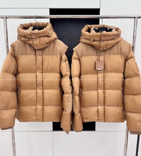 버버리 디태처블 푸퍼 다운 패딩