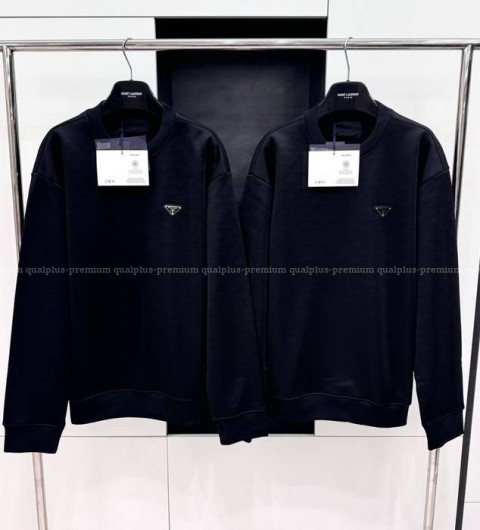 프라다 로고 스웨트셔츠 맨투맨
