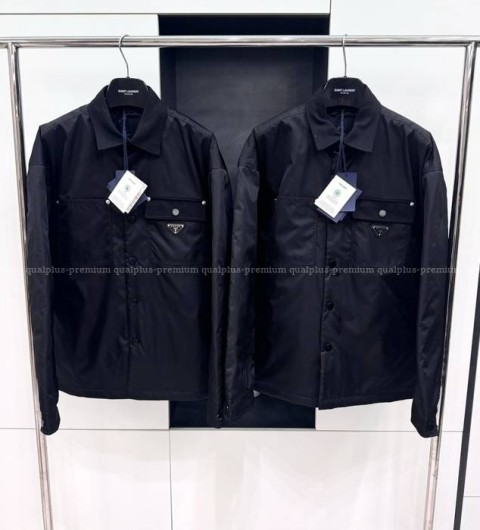 프라다 로고 자켓